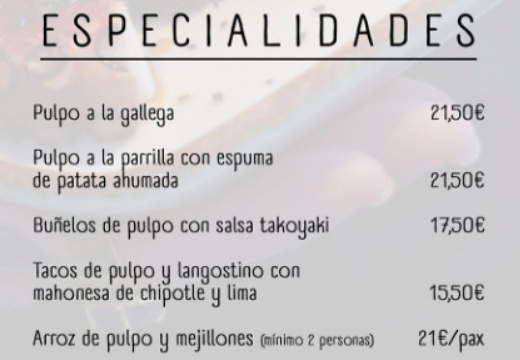Jornadas del pulpo en Cantabria